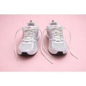 Pro Spirit Women's White & Pink Athletic Sneakers - Size 7.5